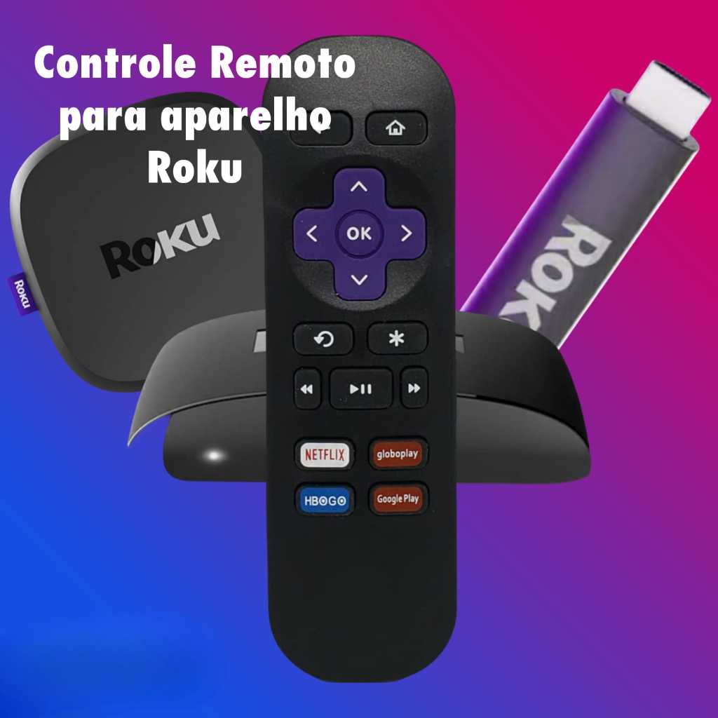 Controle Para Aparelhos RoKu