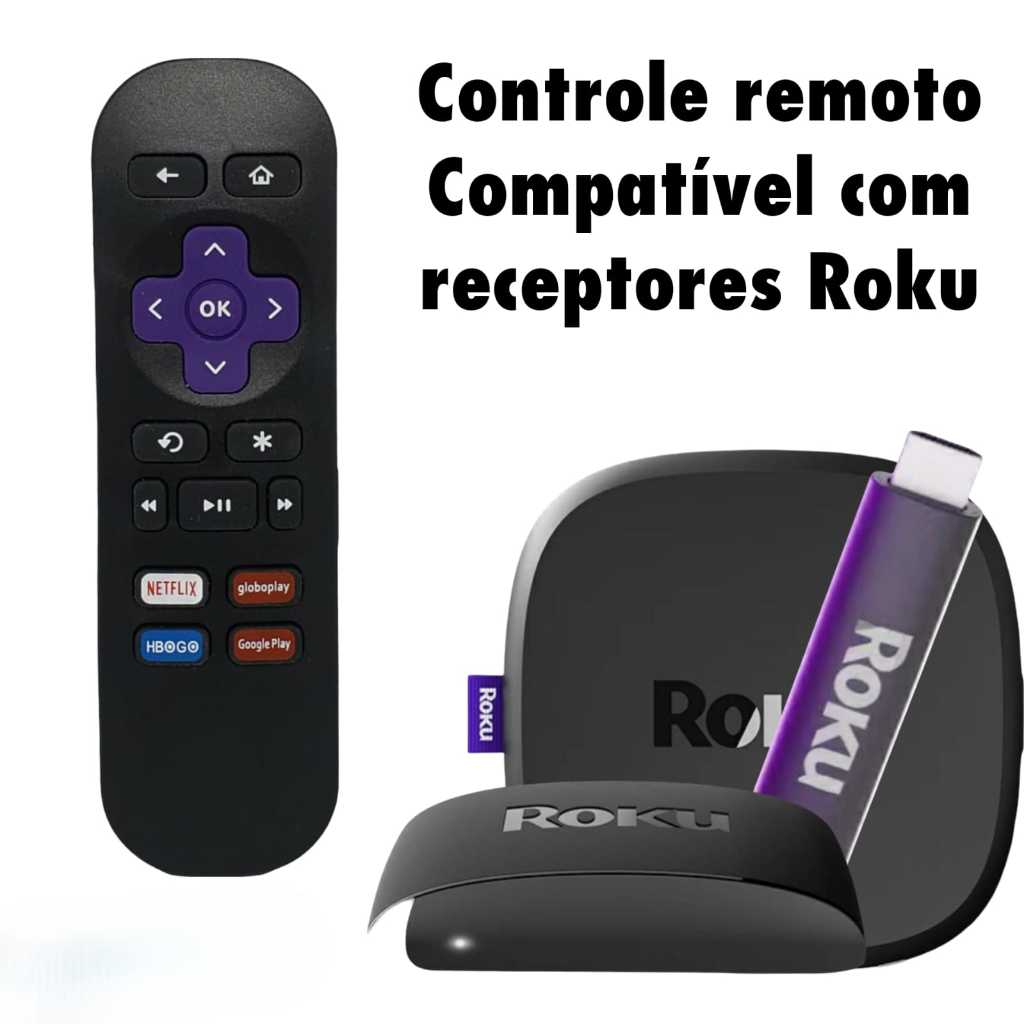 Controle Para Aparelhos RoKu