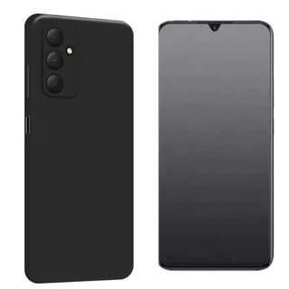 Capa Capinha Aveludada Para Samsung Galaxy S23 Fe 5g + Pelicula Fosca Privacidade