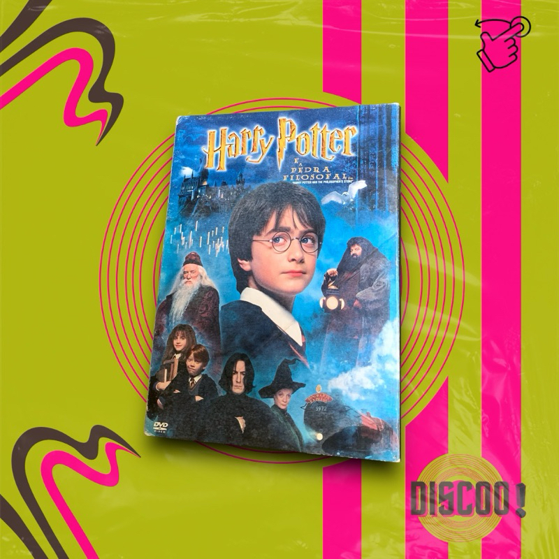 DVD DUPLO Harry Potter E A Pedra Filosofal (Harry Potter And The ...