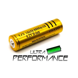 Bateria Recarregável 18650 Para Lanterna Tática Led