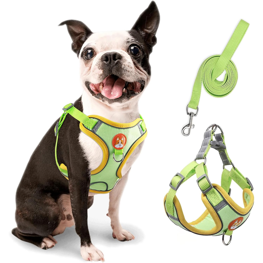 Coleira Peitoral coleira para cachorro com guia para pet pequenos e ...