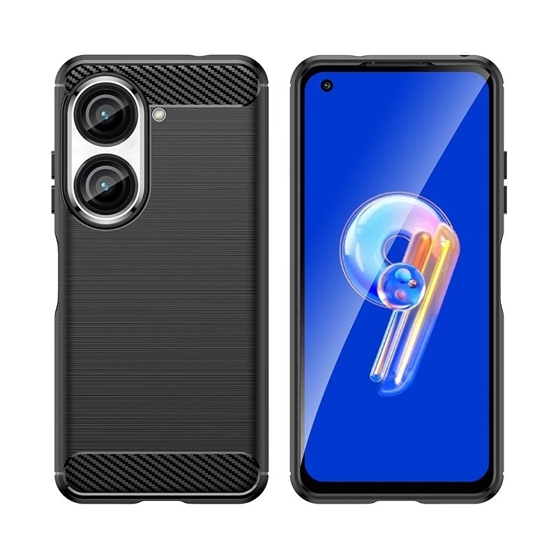 Capa Para Asus Zenfone 9 / Zenfone 10 Anti impacto fibra de carbon