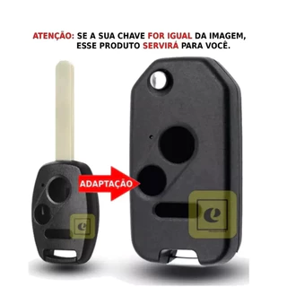 Chave Canivete Honda Civic Fit Crv 2008 2009 2010 2011