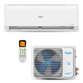 Ar Condicionado Split Inverter Elgin Hi Wall Eco II Frio HJFI09C2WB 9.000 BTUs/12.000 BTUs 220V
