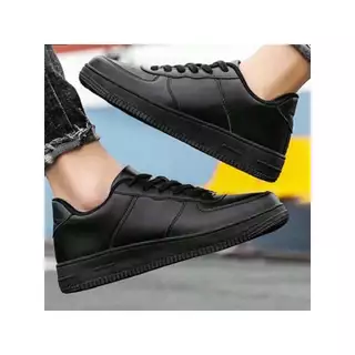 Tênis Masculino e Feminino Casual Modinha Preto e Branco Lançamento