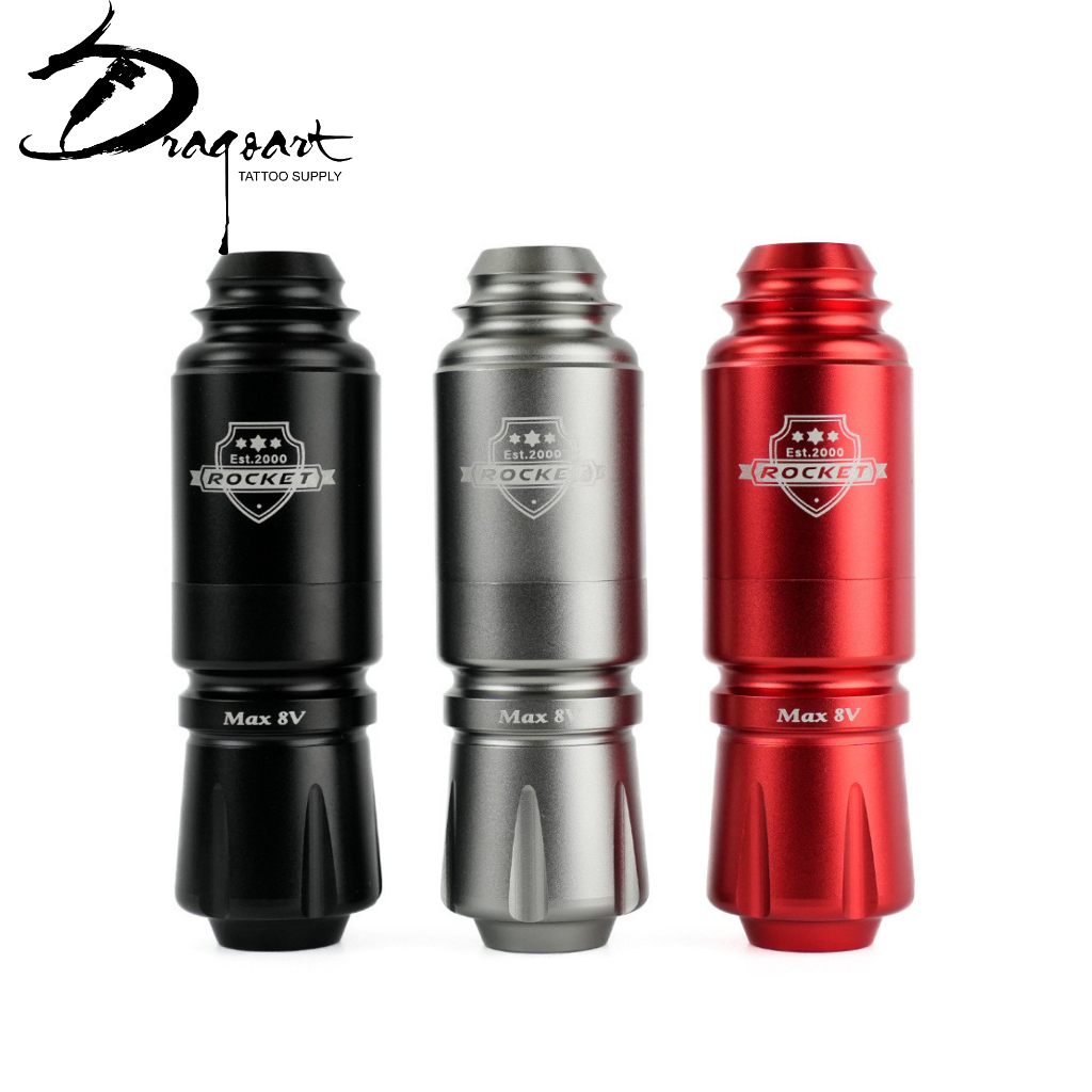 Maquina De Tatuagem, Caneta Para Tattoo Pen Rocket Max 8v