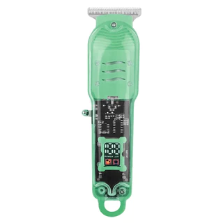Máquina Para Cortar Cabelo, Barba, Depilação Corporal Sem Fio Com Display Lcd USB