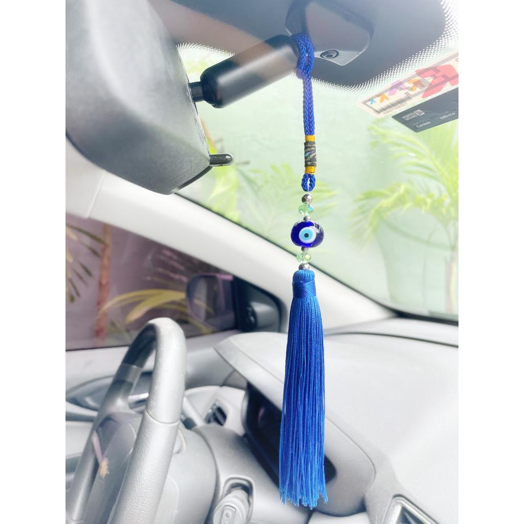 Olho Grego Protetor Carro para Pendurar no Retrovisor Carro