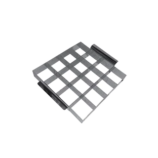 CORTADOR BROWNIE 7X7 C/16 PEDAÇOS INOX ARO QUADRADO CAVIDADES