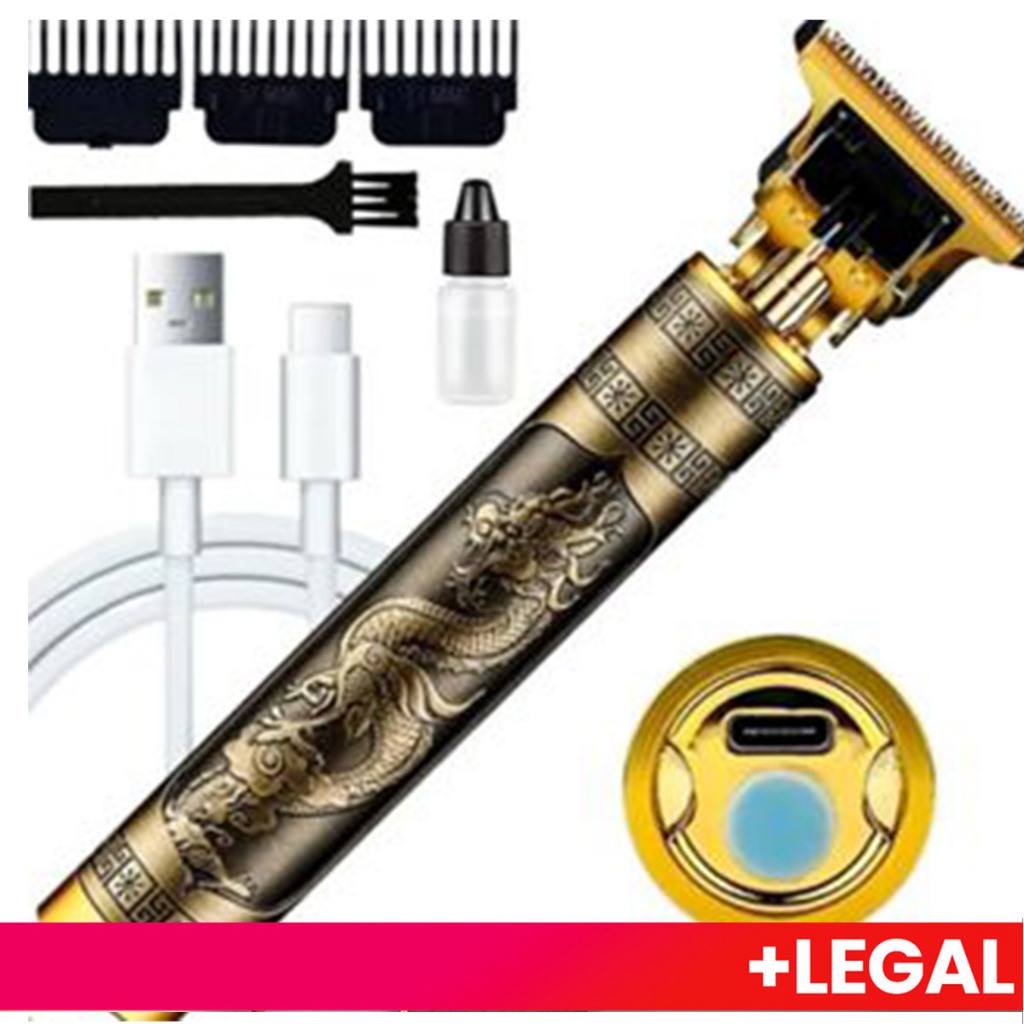 Máquina De Cortar Cabelo Para Barba Masculina, Barbeador Aparador Elétrico Profissional