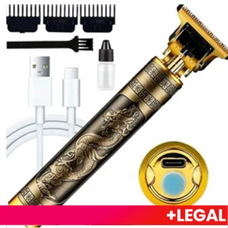 Máquina De Cortar Cabelo Para Barba Masculina, Barbeador Aparador Elétrico Profissional