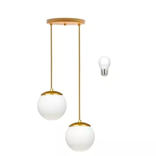 Luminária Pendente Globo 15 cm Jabuticaba Bola Vidro Fosco Moon