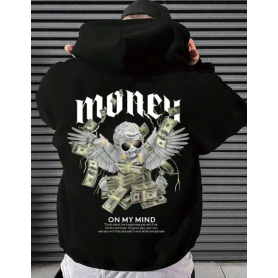 Casaco moletom anjo money dolar novidade!