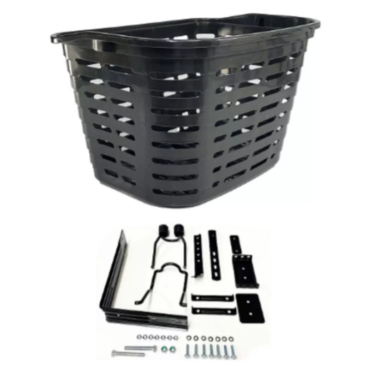 Cesta Rosa Bike Aro 26 29 C/ Amortecedor Jks Urbana Pet 10kg