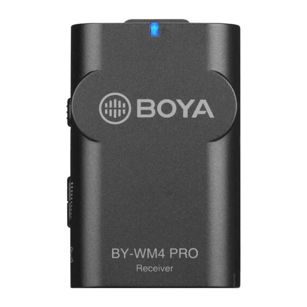 Microfone BY-WM4 PRO RX 2.4GHz Wireless Receiver Para Cameras e Celulares