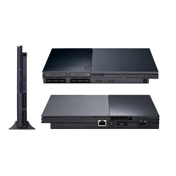 Playstation 2 + 1 Controles + 3 Jogos + Garantia!