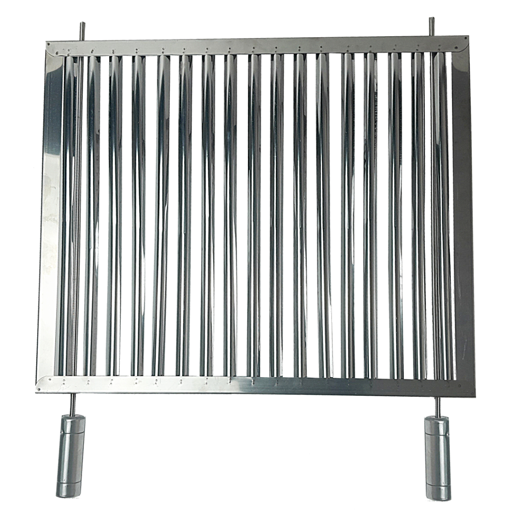 Grelha Inox Uruguaia Pré Moldada Parrilla Churrasqueira 30 40 50 55 60 65cm Largura Reforçada Parilha
