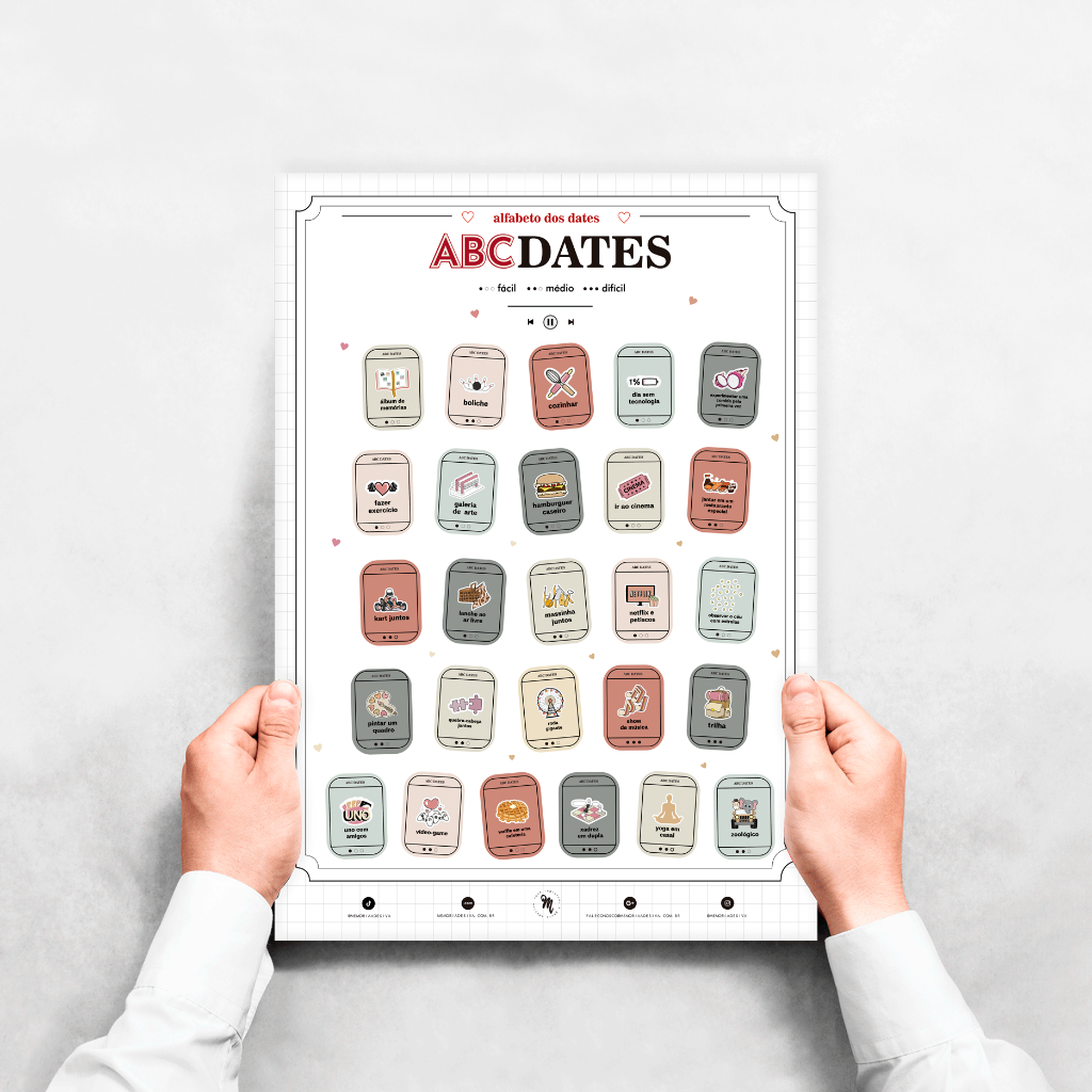Raspadinha Casal | ABC DATES - Alfabeto dos Dates