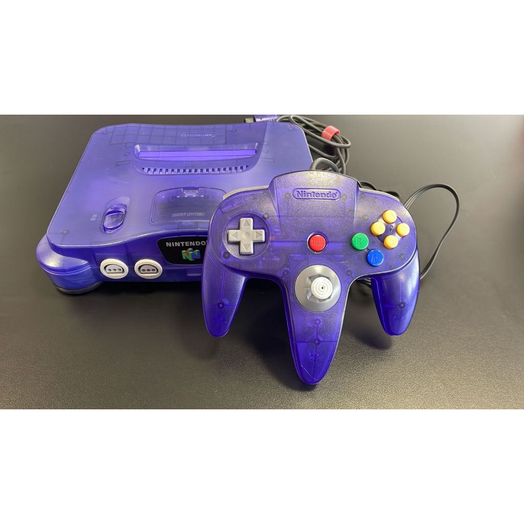 Video Game Nintendo 64 Ed Sabores Uva, Impecável