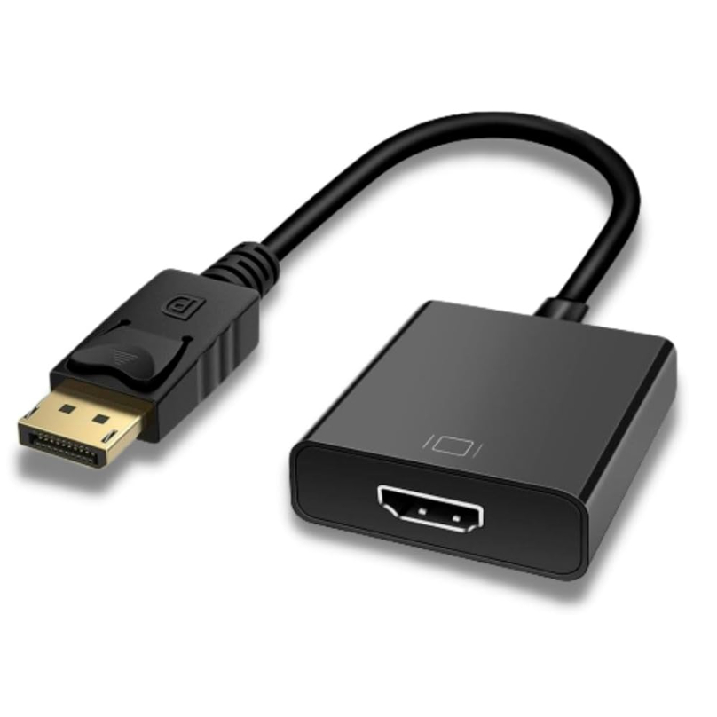 Cabo Adaptador Conversor Displayport Macho Para Hdmi Fêmea