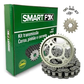 Kit Relacao Tracao Transmissao Com Retentor Cg Titan 150 2004 2005 2006 2007 2008 2009 2010 2011 2012 2013 2014 2015 Original LBJ