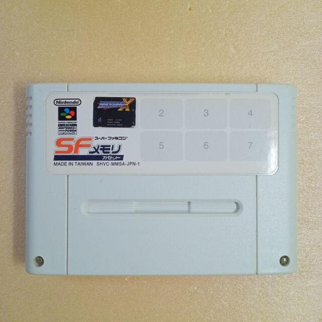 SF Memory Cassete Famicom Super Nintendo JP Original USADO