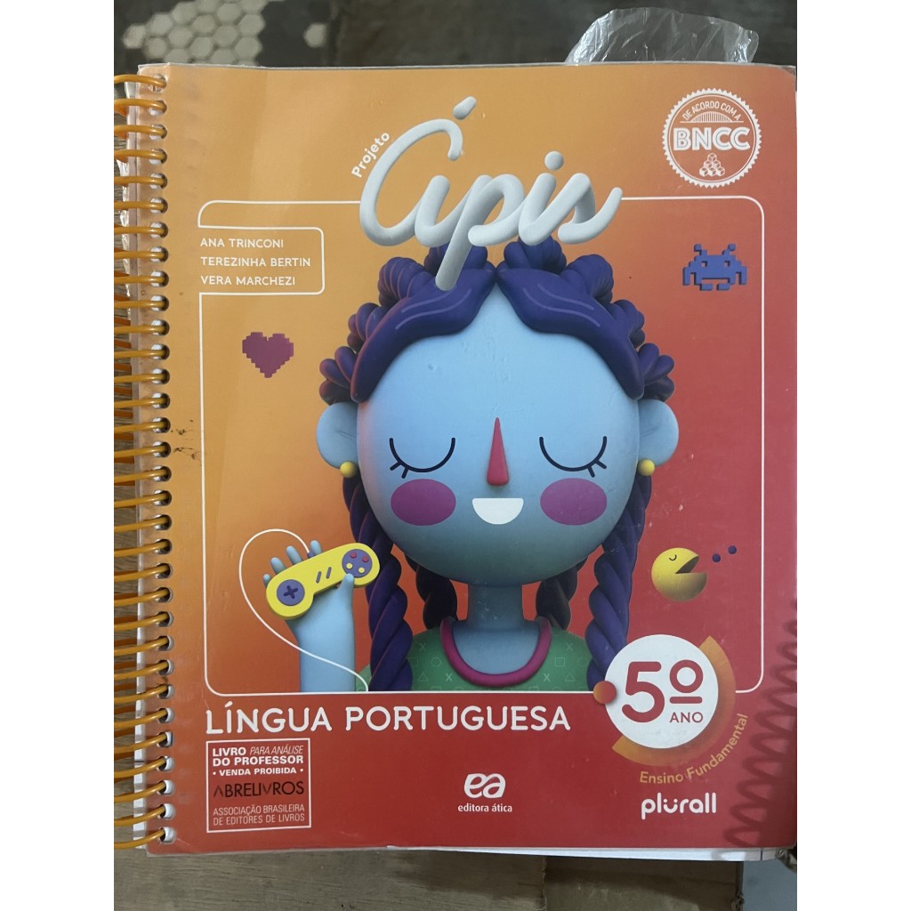Livro do professor- Ápis Língua portuguesa 5° ano | Shopee Brasil