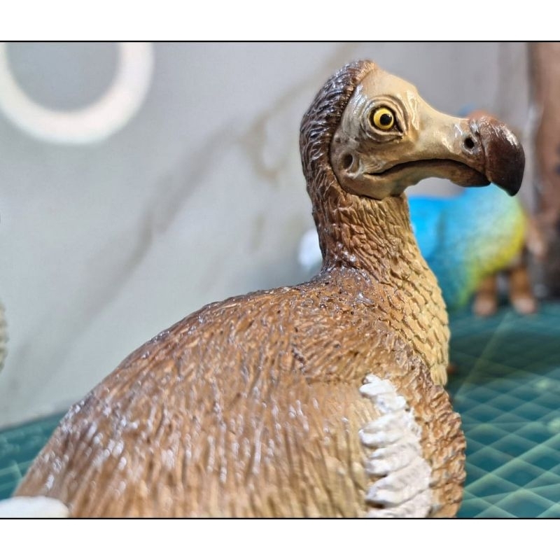 Dodô ave figura de ação / animal colecionavel Art Nerd Studios