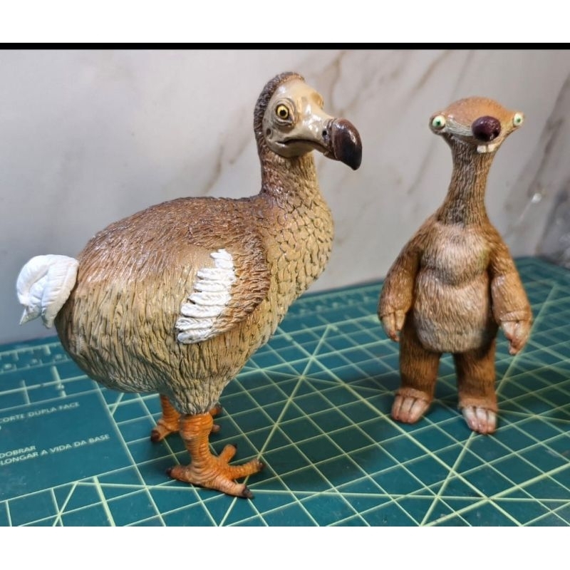 Dodô ave figura de ação / animal colecionavel Art Nerd Studios