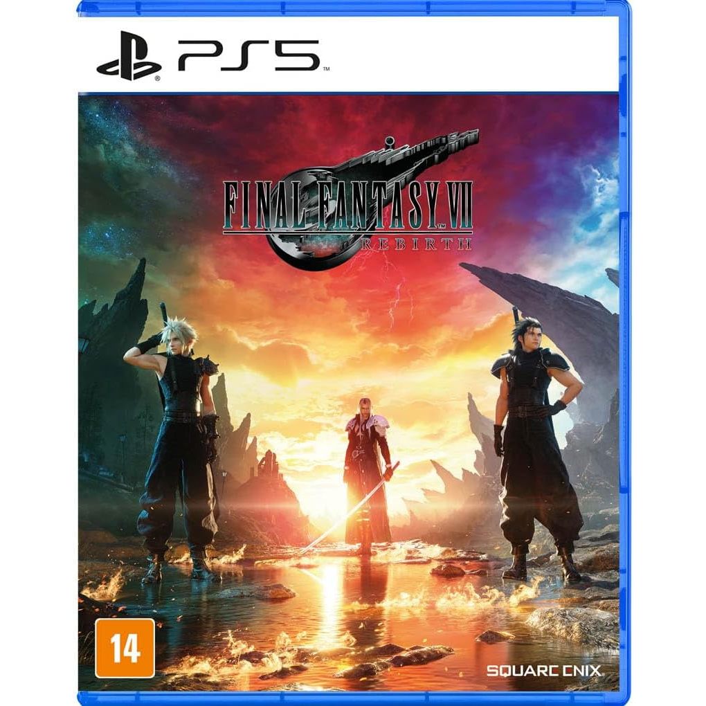 Final Fantasy VII Rebirth - PlayStation 5 - Mídia física