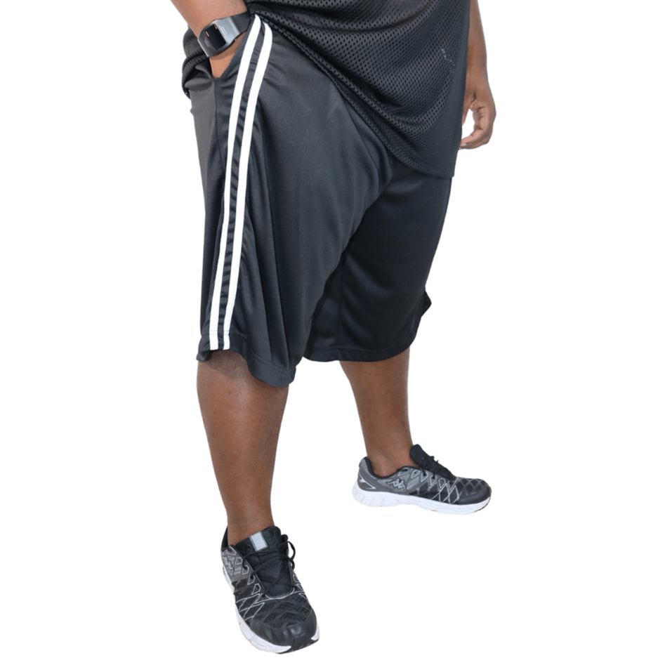 Bermuda Plus Size Dry-Fit Futebol Ultra Leve Secagem Rápida Academia Corrida Caminhada Praia Piscina