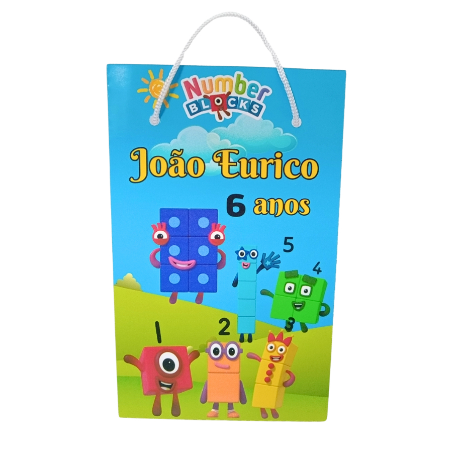 Kit 10 Sacolinhas Surpresa Number Blocks | Shopee Brasil