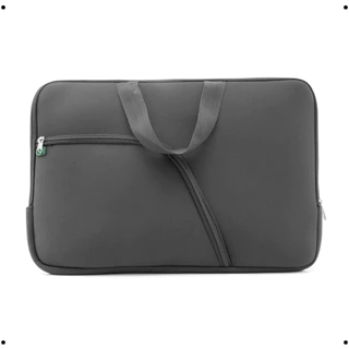 Capa Case Notebook Preto 15.6 Resistente Impermeável C/ Alça 14/15/17 Polegadas Bolso Externo