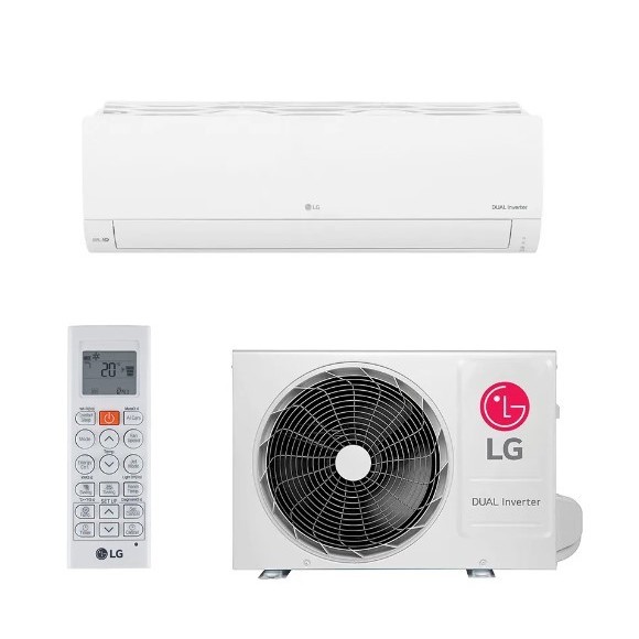 Ar Condicionado Split Hi Wall LG Dual Inverter Compact 18.000 Btus Frio 220v R-32
