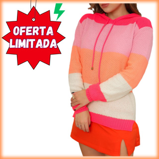 Blusa de frio feminina Sueter casaco Com Capuz Grosso Inverno