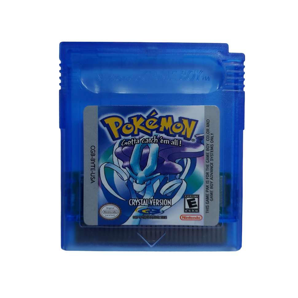 Jogo Pokémon Crystal Gameboy Color - Cartucho Novo