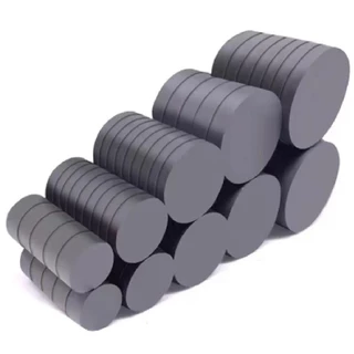 Ímã de ferrite 8x2 8x3 15x6 17x8 18x5 20x3 mm 20 peças ímã preto artesanato geladeira redondo disco