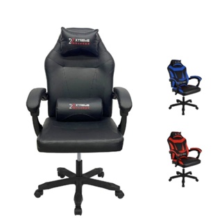Cadeira Adulto XTreme Gamers Supra Reclinável Giratória 360º Base com Rodas Braços e Assento Acolchoados Almofadas de Pescoço e Lombar Pistão Classe 3 até 120kg