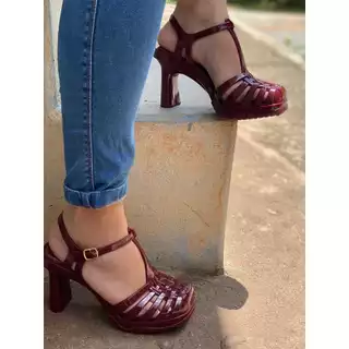 Salto Feminino Vixen Palmilha Confortável 8 Cm - Envio Imediato