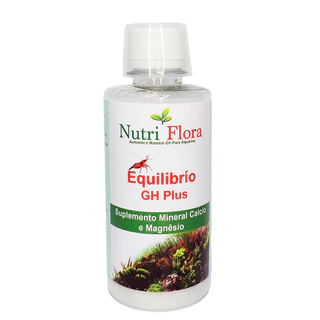 Fertilizante 120ml Equilíbrio GH Calcio e Magnésio Para Aquários Cubo
