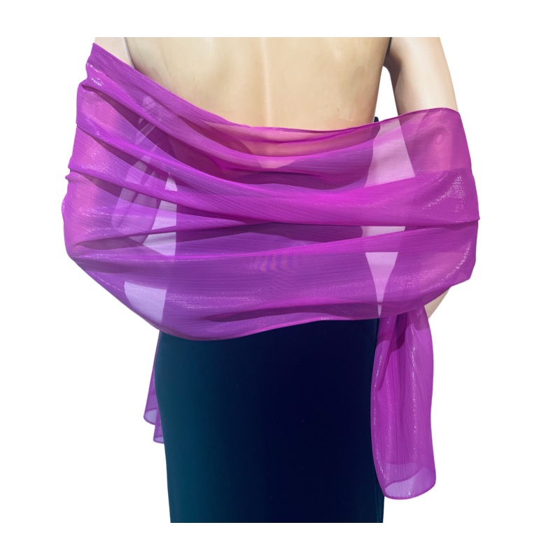 Foulard Écharpe Transparente Horse Show – 20x20 Cm – Occasion