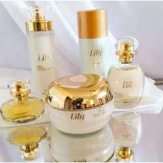 KIT lili creme e perfume acetinado corpo e mãos hidratante lily lulli