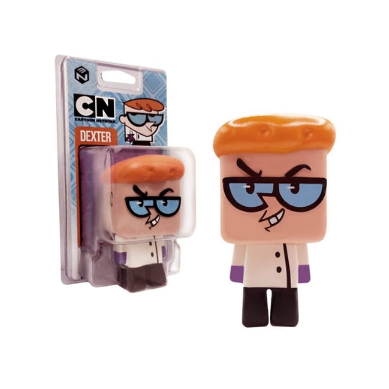 miniatura o laboratório de dexter kubos nerd ao cubo retro
