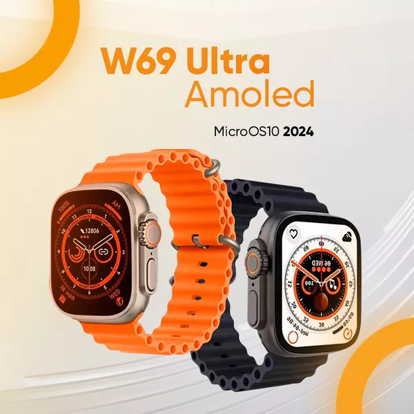 Smartwatch W69 tela AMOLED | Shopee Brasil