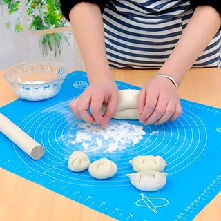 Tapete Tábua Culinária De Silicone Antiaderente Para Abrir Massa 50x40