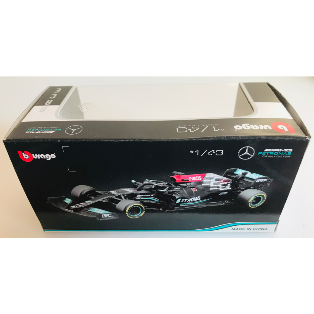 Miniatura Mercedes-AMG F1 W12 - Lewis Hamilton - 2021 - Fórmula 1