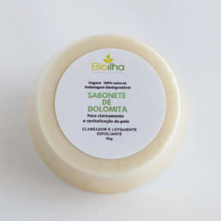 Sabonete de Dolomita Clareador de Manchas, Melasma, acne e espinhas, vegano