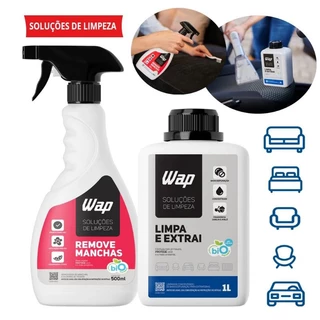 Detergente para extratora mais remove manchas Wap Kit