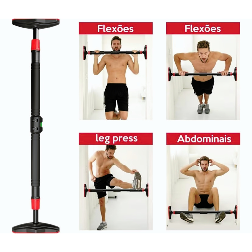 Barra de Porta para Exercícios - Com nível | Shopee Brasil